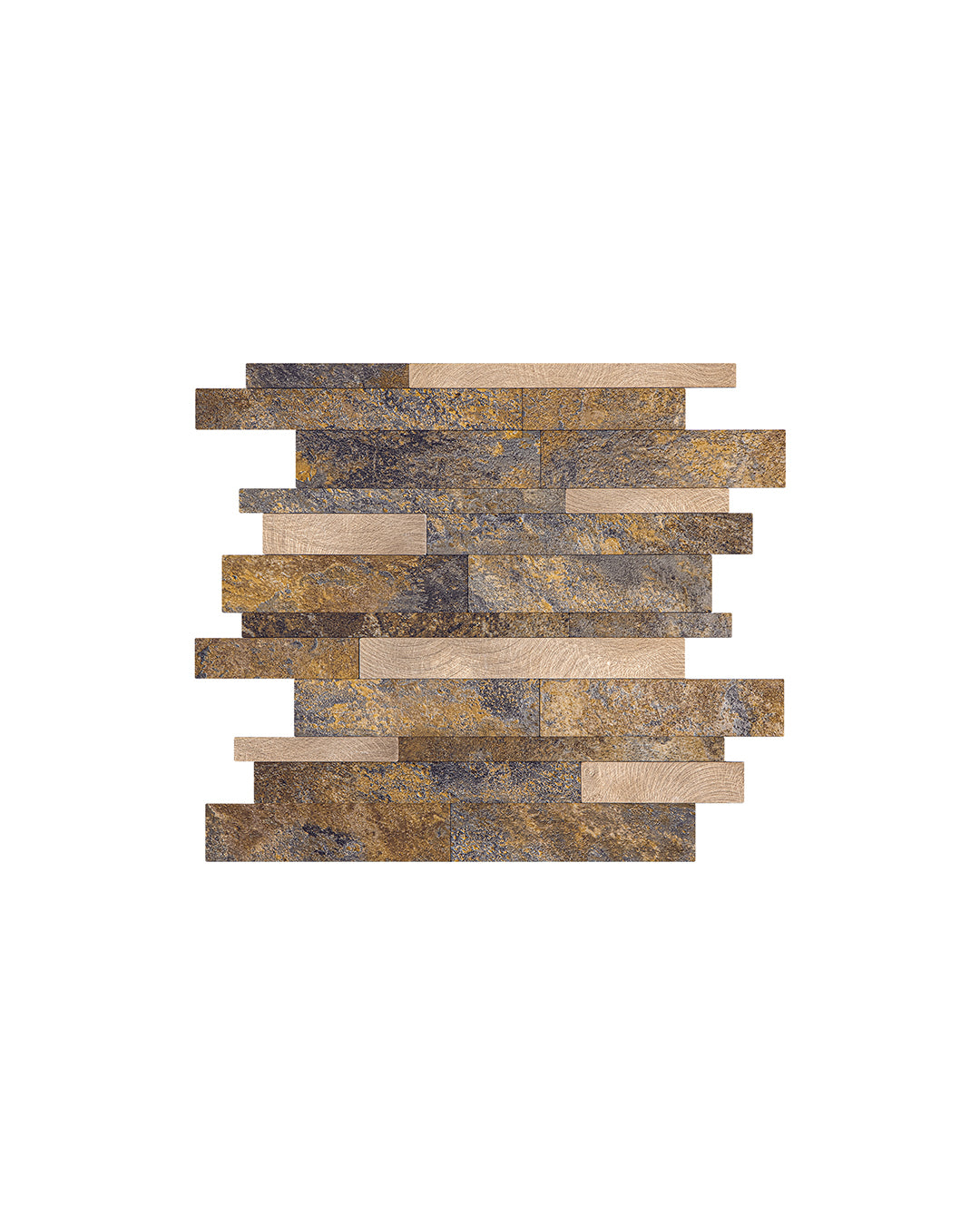 Carrelage mural en mosaïque carrelage mural auto-adhésif | Nature Painting Mosaics WJS-3145