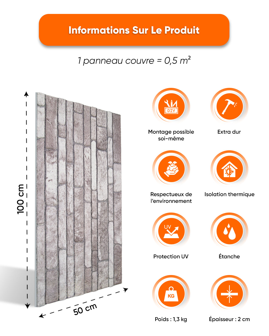 PANNEAU DÉCORATIF 3D Cream Dream N-04