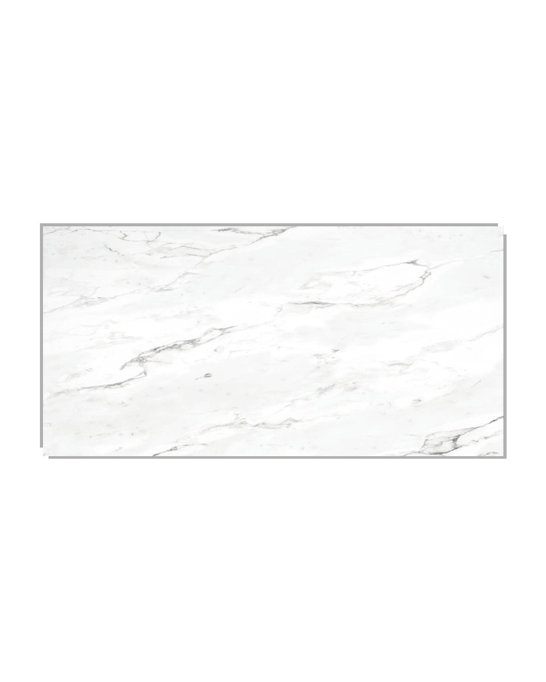 SPC Panneau Mural Blanc 60x120 cm – Oslo Weiß