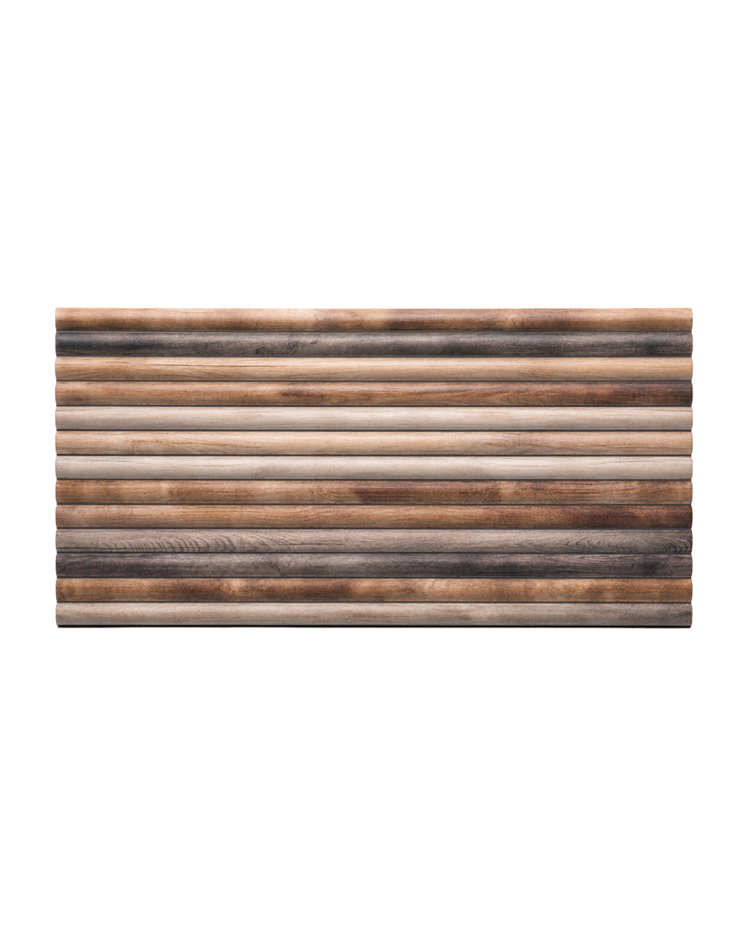 Revêtement mural effet bois 50×100×2 cm | Panneaux muraux 3D en polystyrène | Rustic Wood OP-02