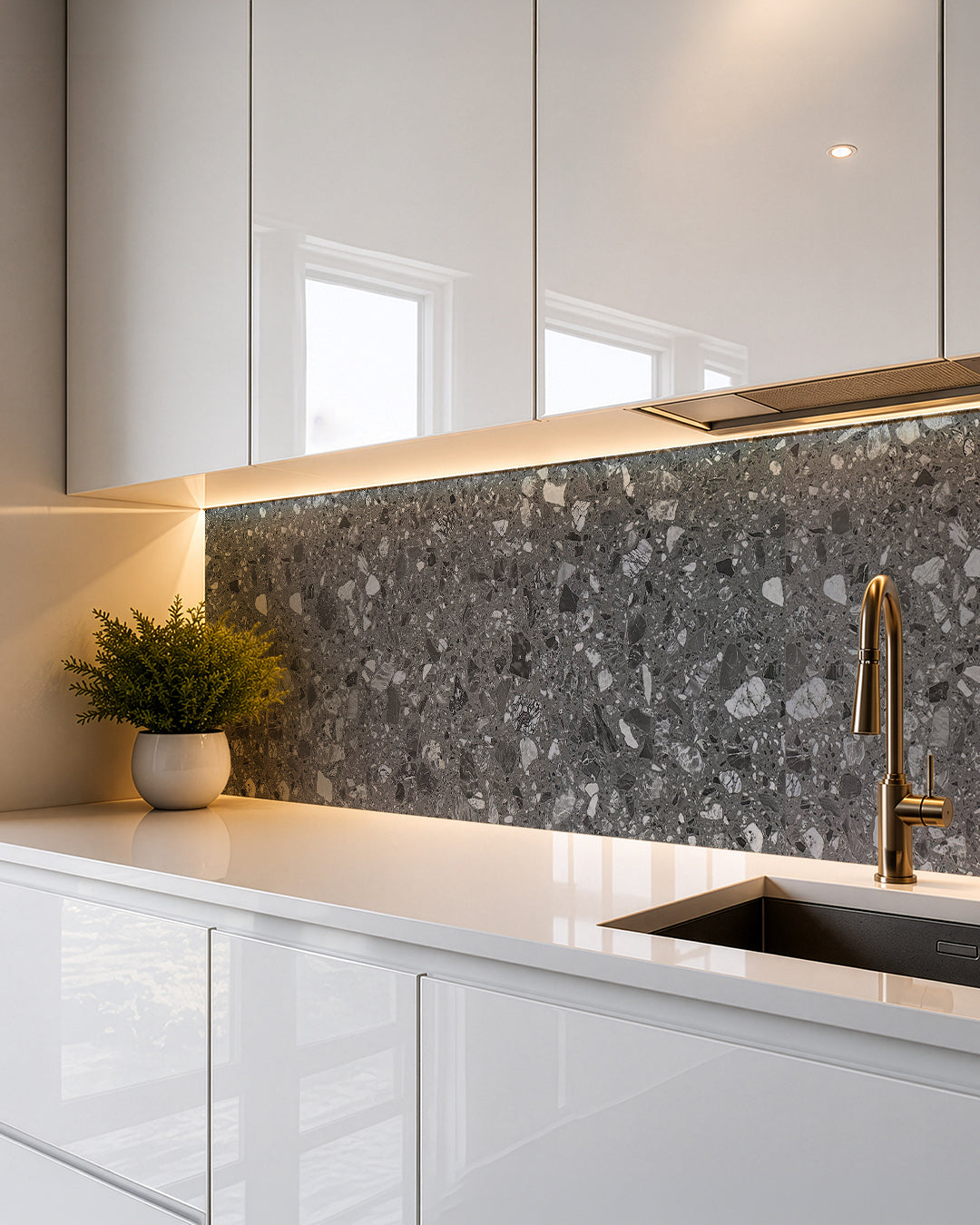 Panneau mural SPC 60x120 cm | Revêtement mural étanche | Pure Terrain
