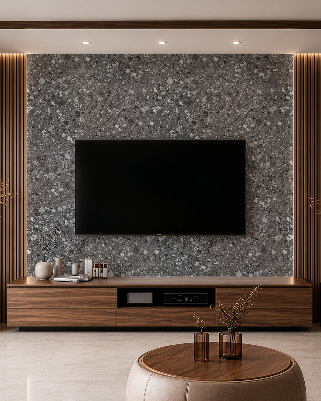 Panneau mural SPC 60x120 cm | Revêtement mural étanche | Pure Terrain