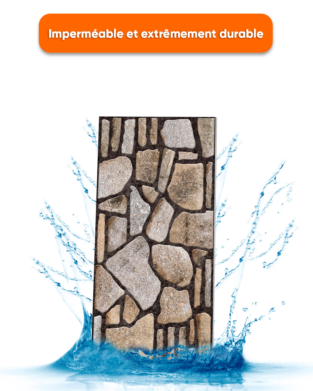 Timeless Stone SM-7 Faux Revêtement Mural