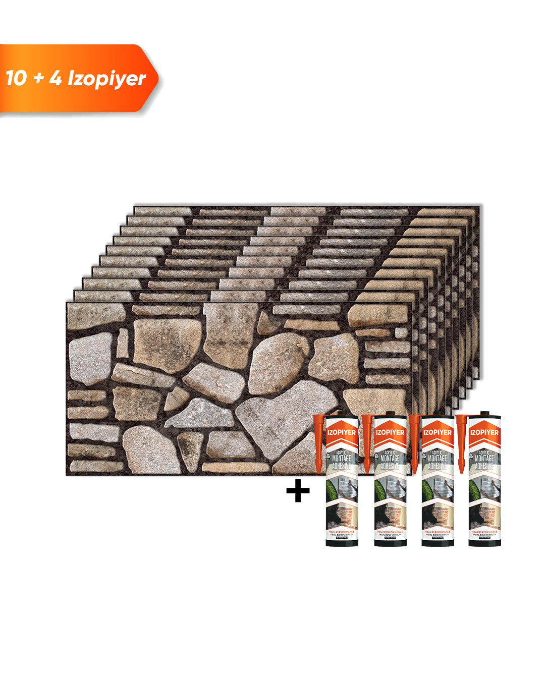 Timeless Stone SM-7 Faux Revêtement Mural
