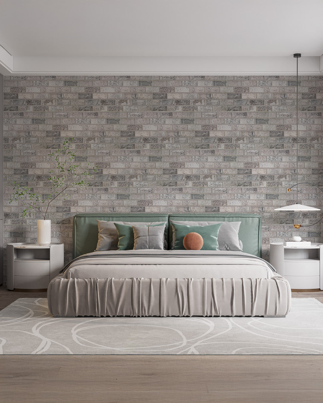 Beige Dream 100X50CM ARTICLE: T-1902 REVÊTEMENT MURAL 3D BRICOLAGE