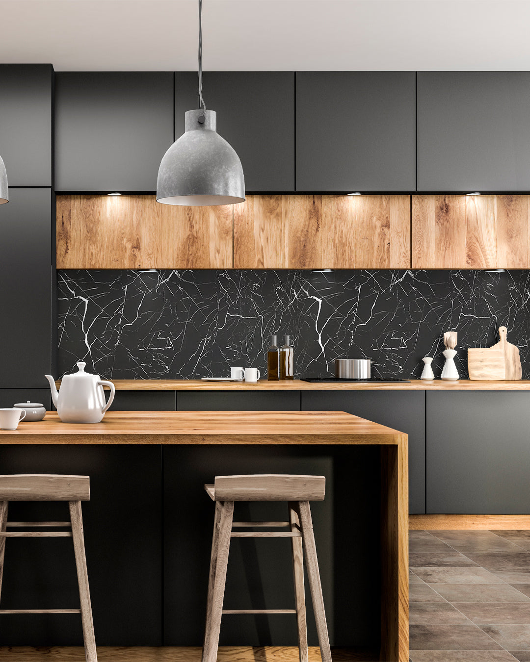 Marbre Alternative au carrelage de salle de bain/Tidal Wave V-12