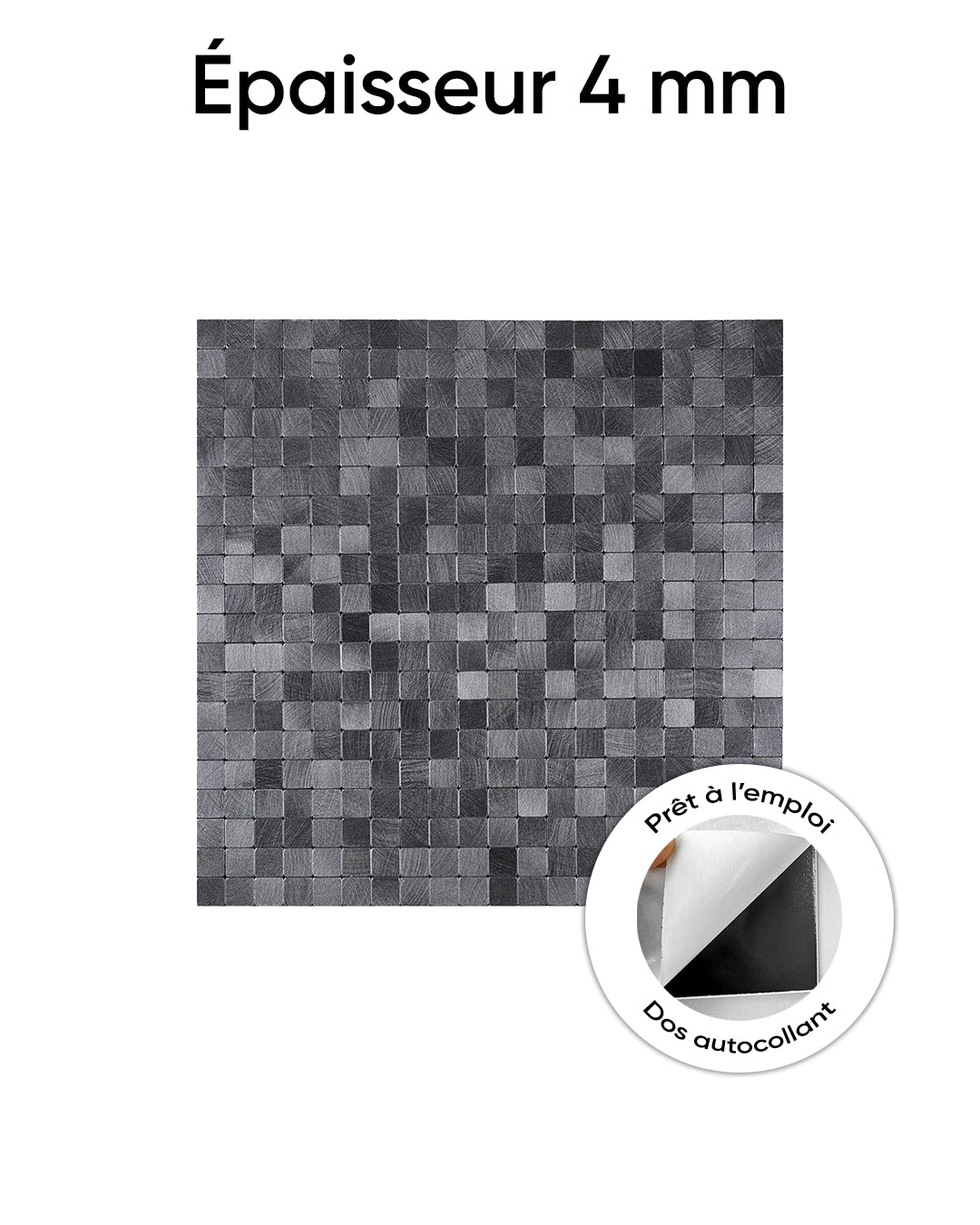 Carrelage mural en mosaïque carrelage mural auto-adhésif | Grey Gate Mosaics WJK-856