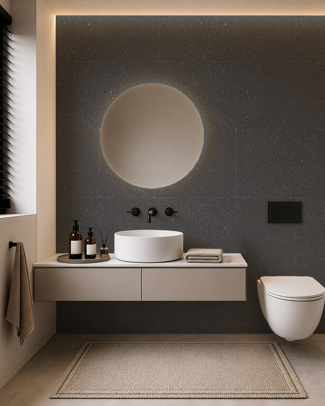 Panneau mural SPC 60x120 cm | Revêtement mural étanche | Wild Essence