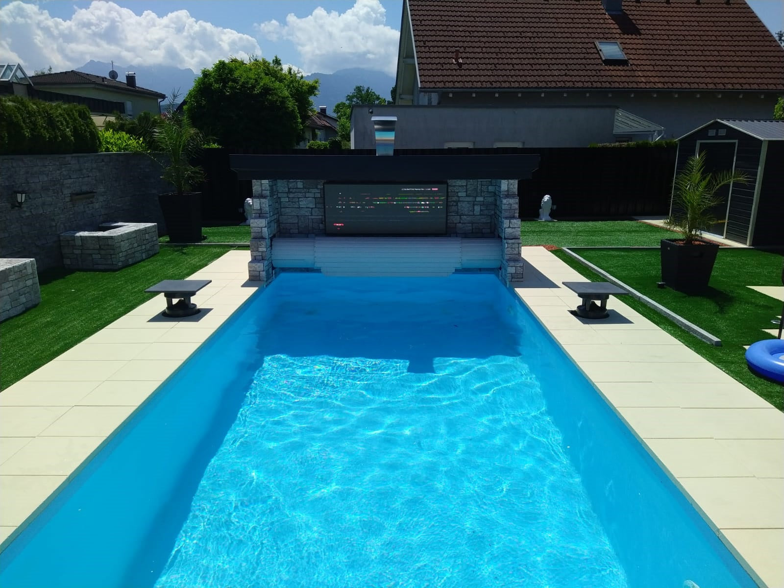 Backyard 100x50cm Article: K-04 Revêtement Mural 3D